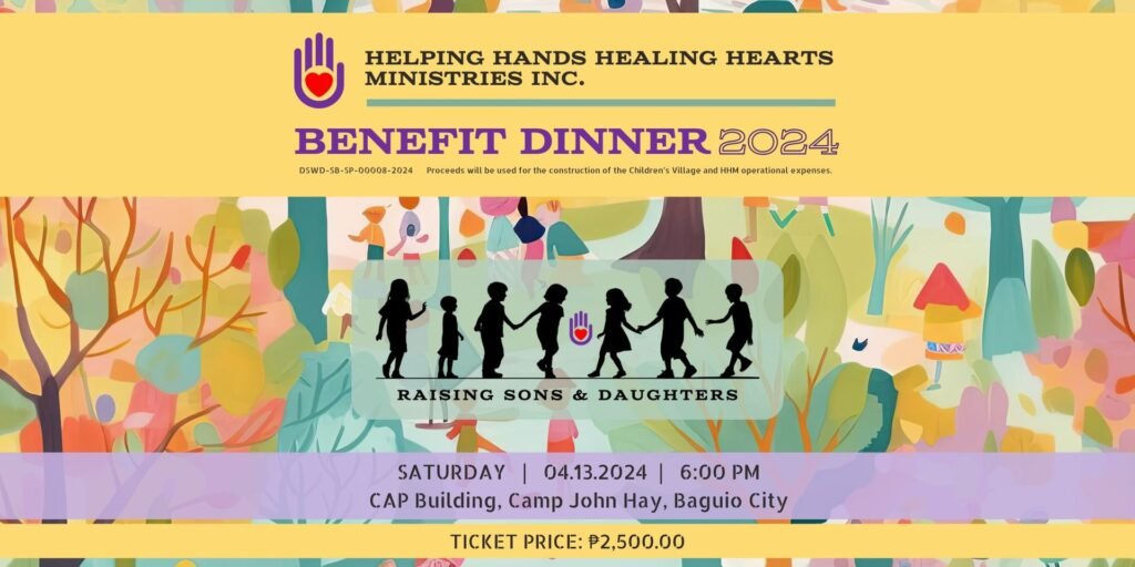 Helping Hands Healing Hearts Ministries Benefit Dinner 2024
